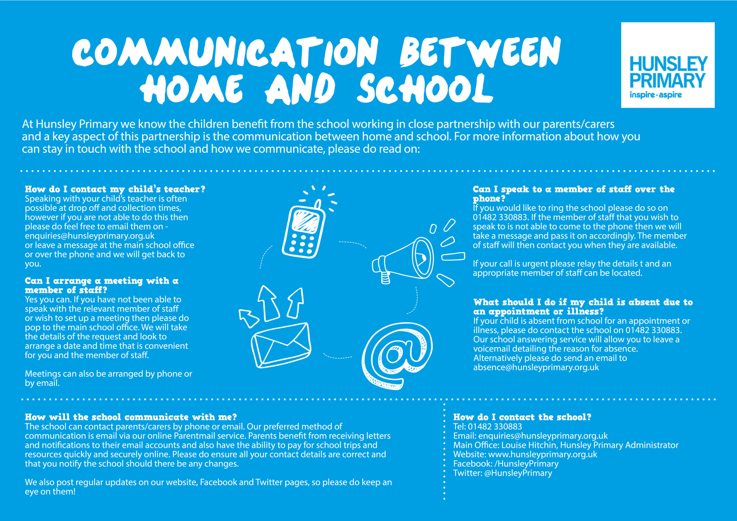 Communication between home and school